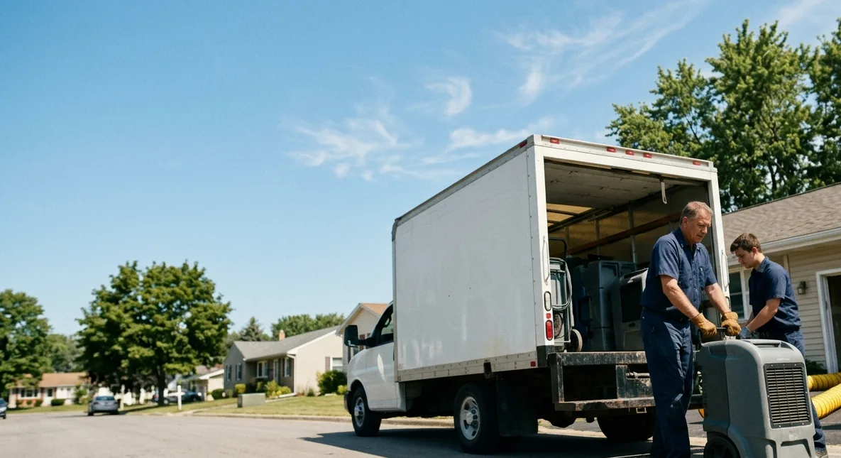 Water Damage Cleanup in Homer Glen, IL near me